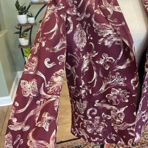 Xsmall Anne Klein Floral Blazer. Runs Big( Fits More Like Medium)